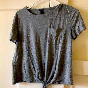 Grey J.Crew shirt